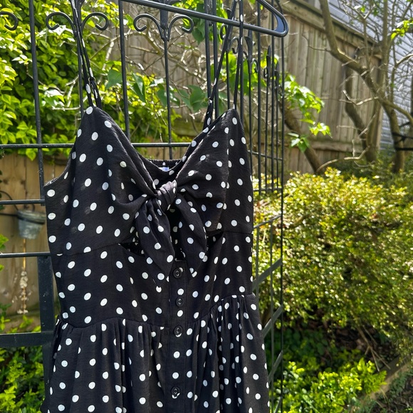 Retro Style Polka-dot Dress - Picture 8 of 10